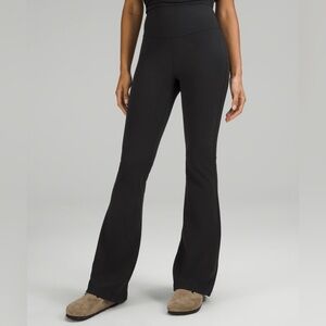Lululemon Groove Pant Flare Super High-Rise *Nulu Black